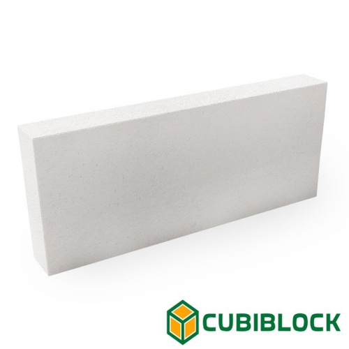 Егорьевские газобетонные блоки CubiBlock D600 625х75х250 перегородочные
